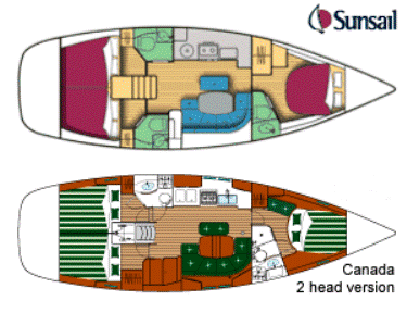 Beneteau Oceanis 423 Yacht Charter Details, Mediterranean bareboat